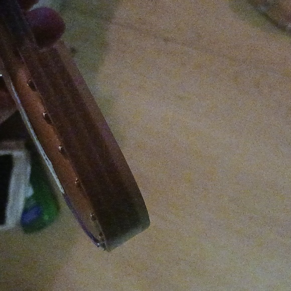 steve Madison Women Shoes sandals Clear Slide Studded Wedge Size 8.5  & 1 inch H - Picture 10 of 10